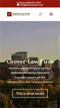 Mobile Screenshot of groverlawfirm.com
